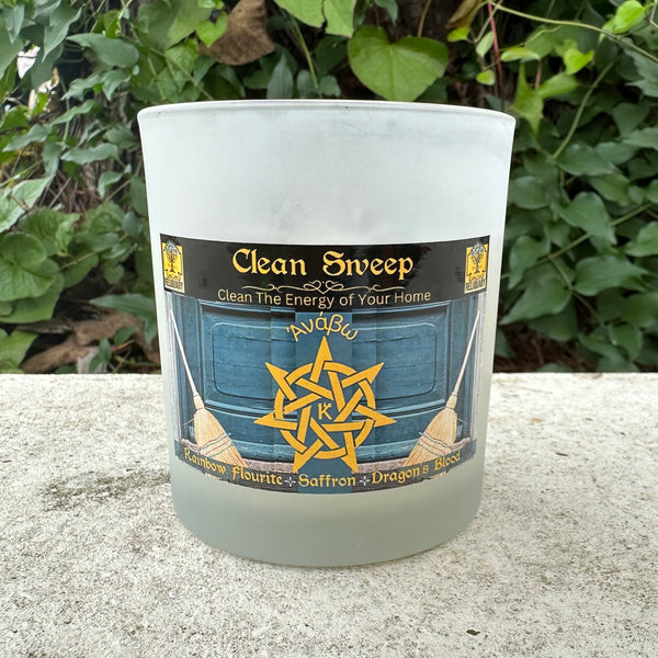 Clean Sweep Intention Candle