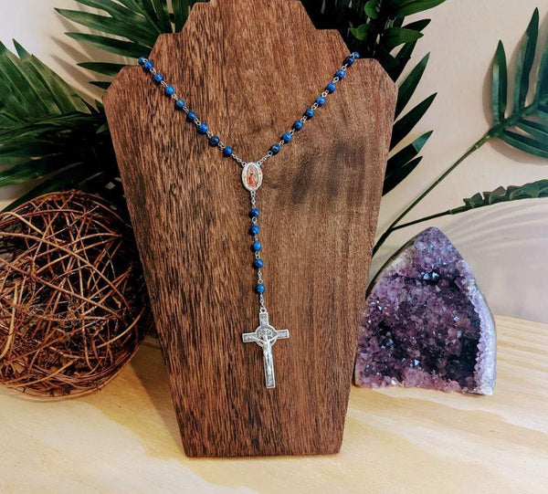 Rosary - Lapis Lazuli