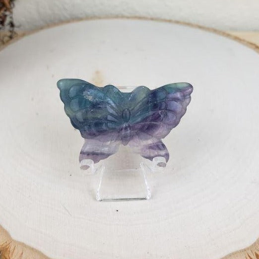 Crystal Butterfly - Fluorite