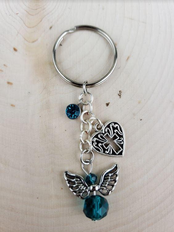 Alethia's Keychain - Blue Angel
